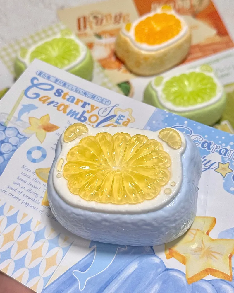 Fruit Juice Bear Squishy Stress Relief Decompression Toy — photo 5