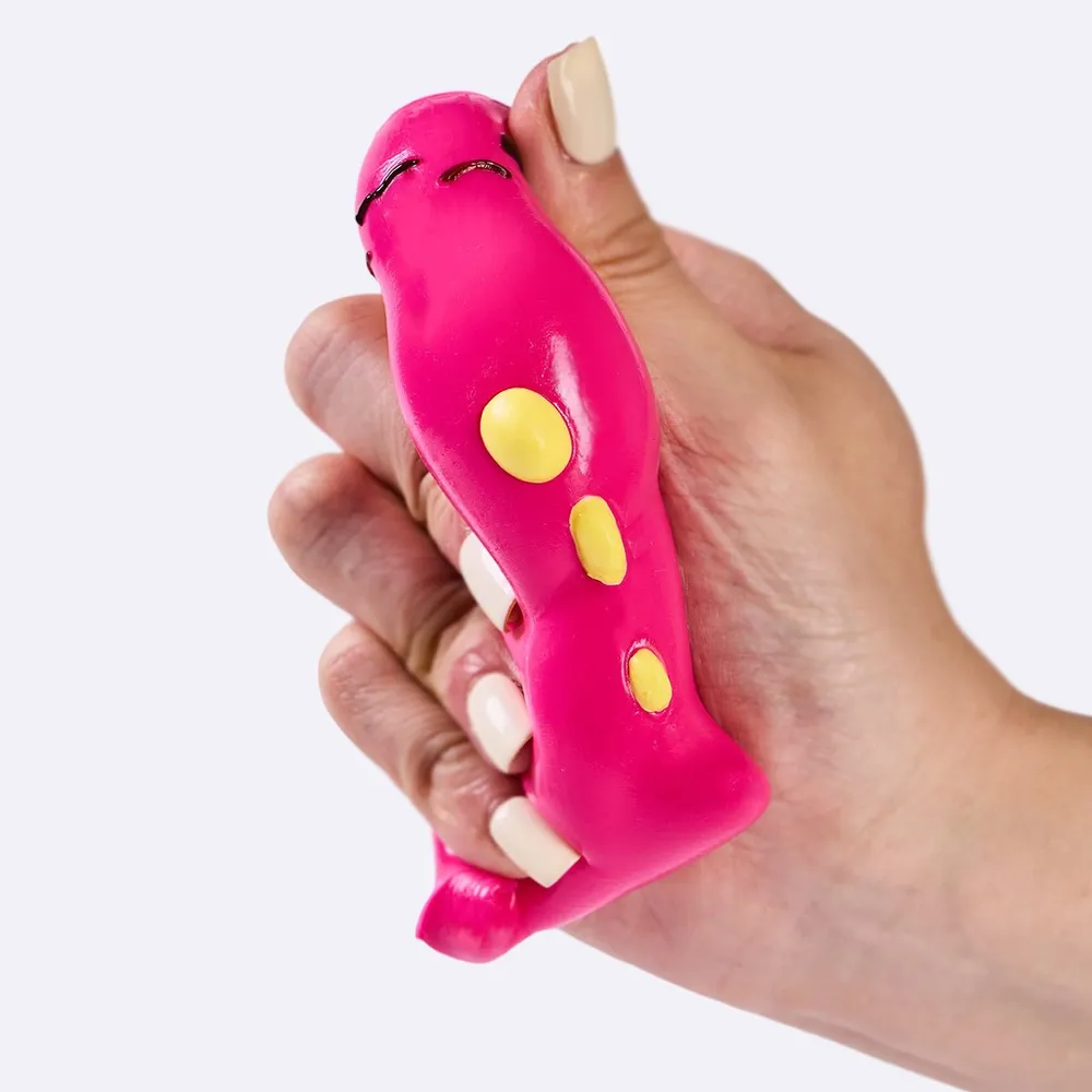 Fuchsia Dinosaur Taba Squishy — photo 3