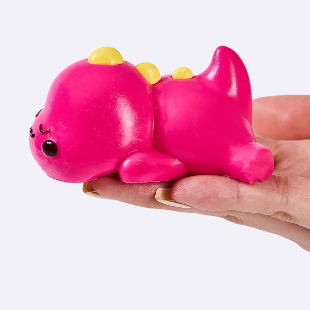 Fuchsia Dinosaur Taba Squishy — photo 4