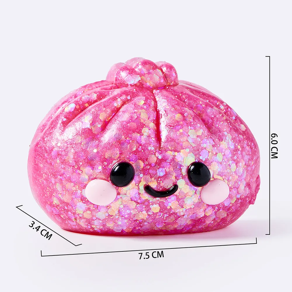Fuchsia Glitter Dumpling — photo 3