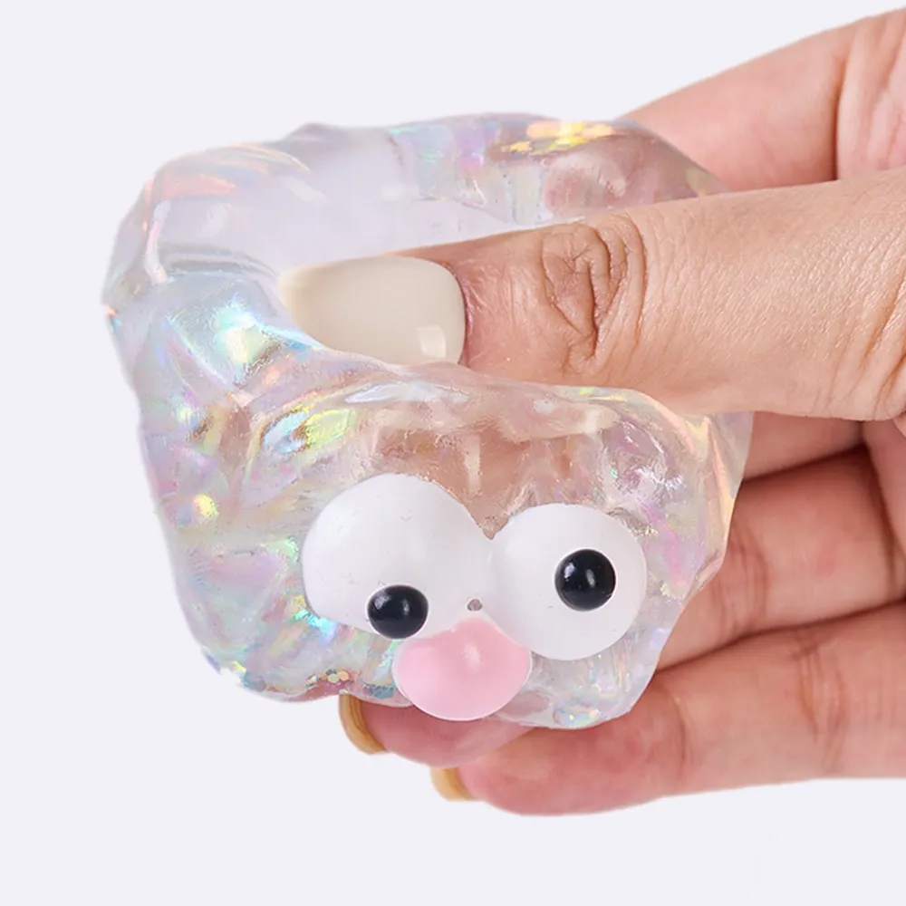 Funny Transparent-colorful Ice Cube Taba Squishy — photo 4