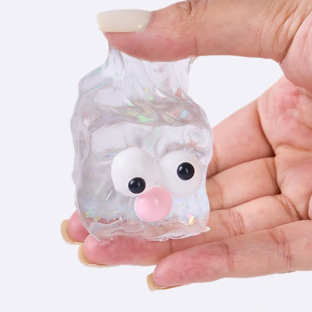 Funny Transparent-colorful Ice Cube Taba Squishy — photo 5