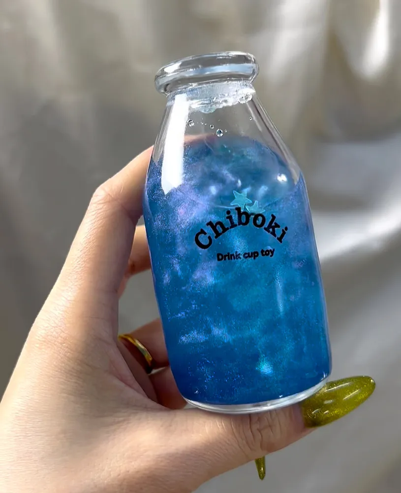 Galaxy(Galaxy Burst) + Hinatsu Bottle Squishy Fidget Toy — photo 2