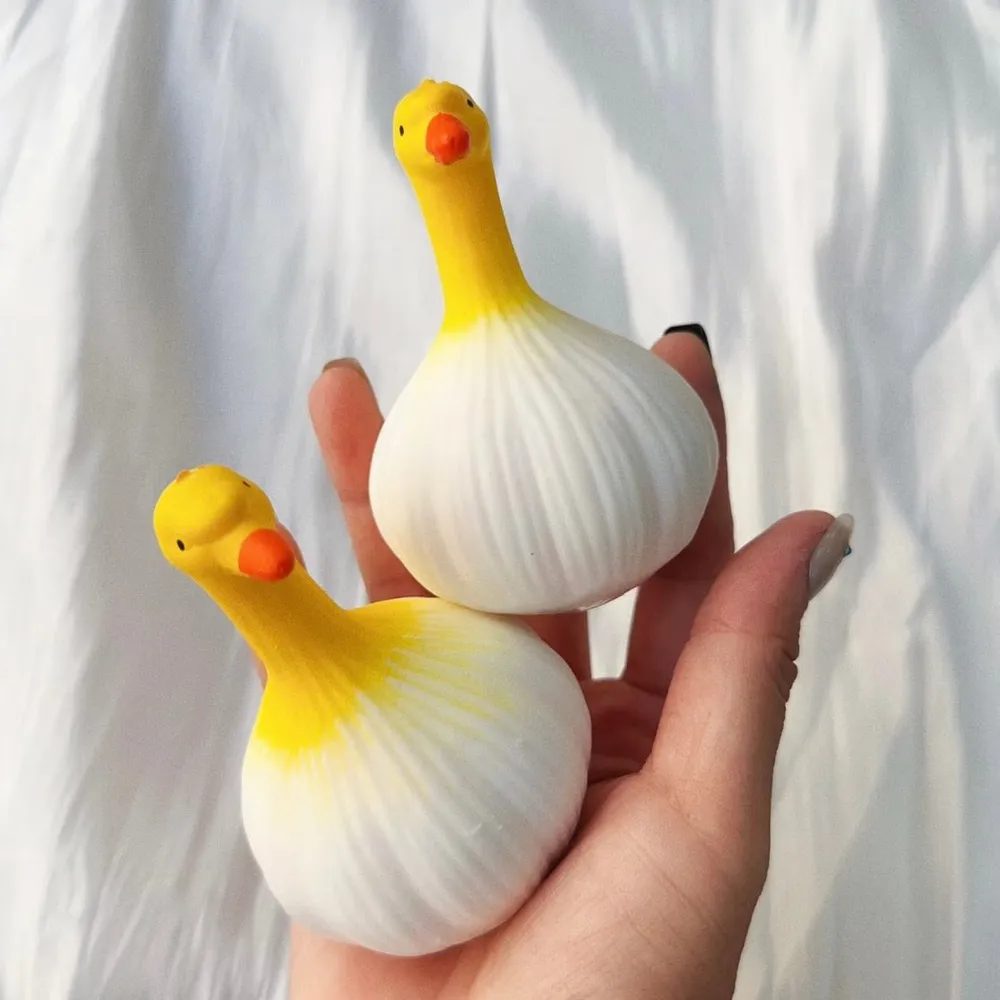 Garlic Goose Stress Ball Squishy — photo 2