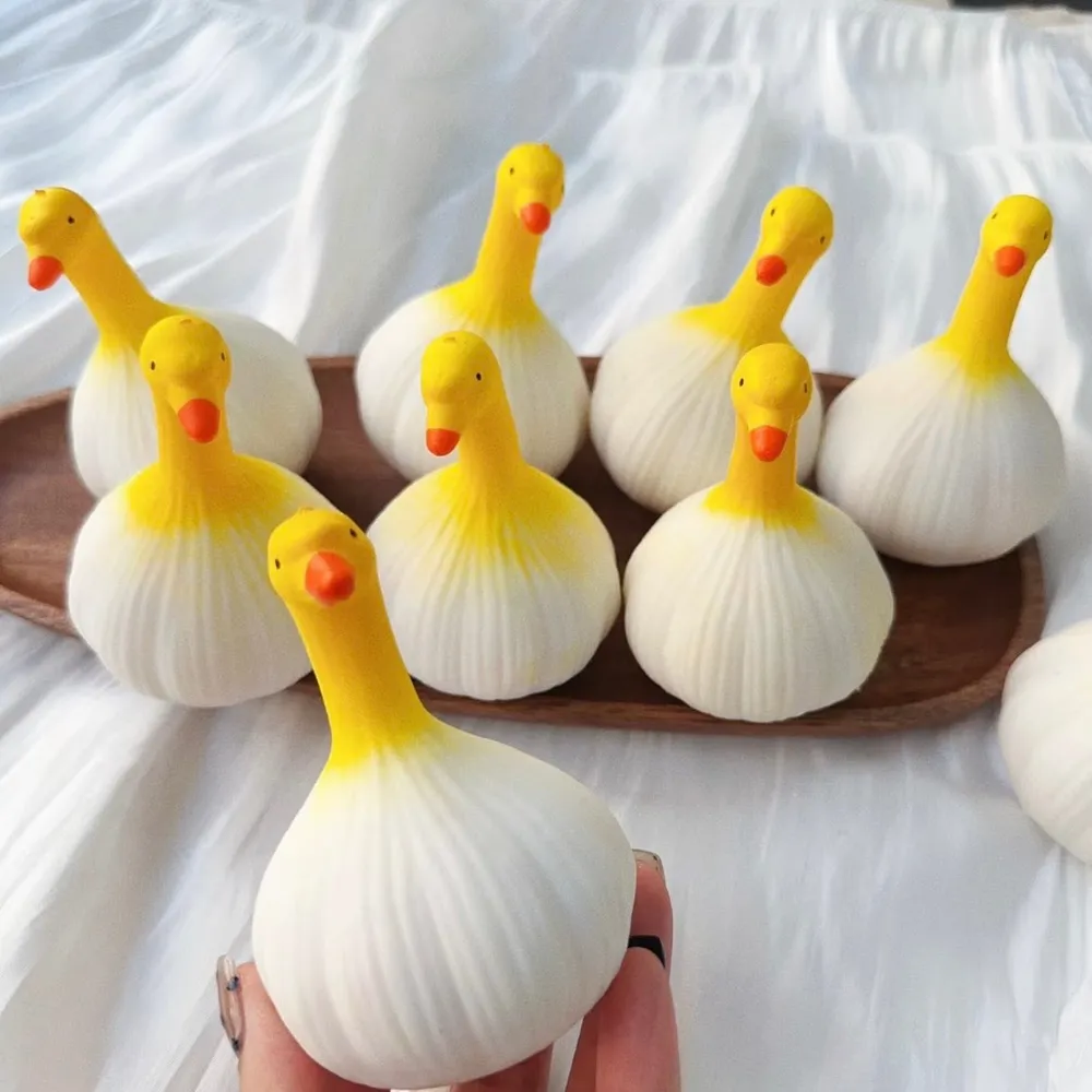 Garlic Goose Stress Ball Squishy — photo 3