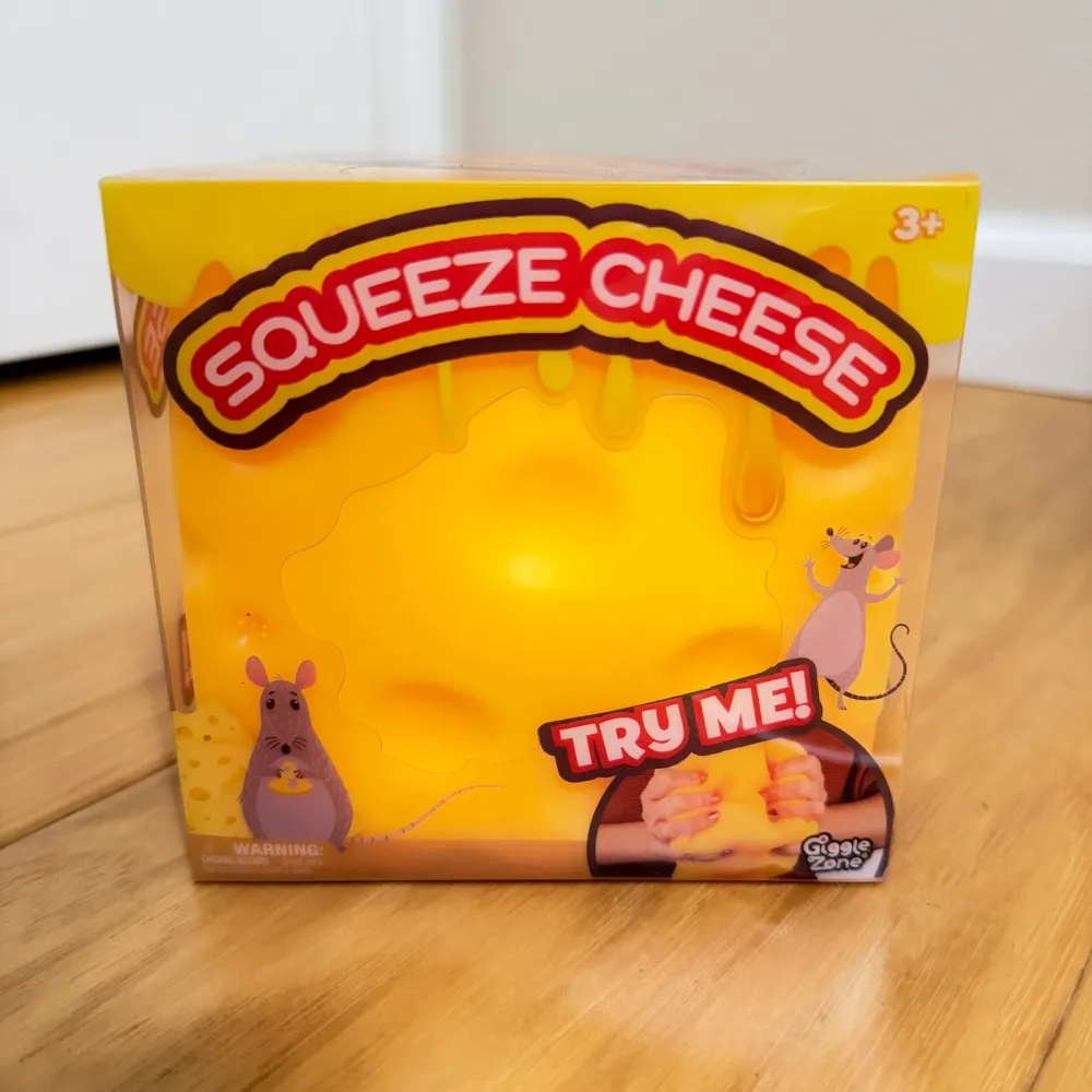 Giant Cheese Cube Stress Ball — photo 2