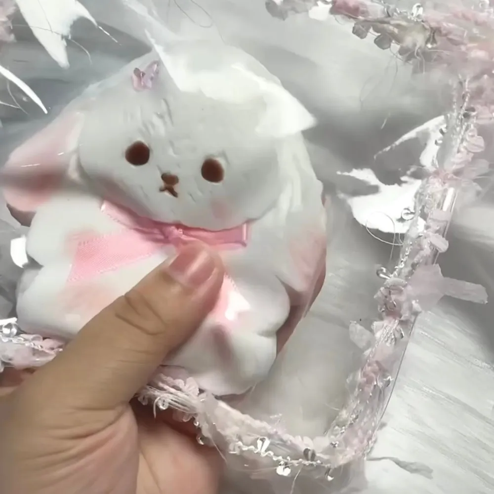 Giant Ear Bunny Squishy Stress Relief Decompression Toy — photo 2