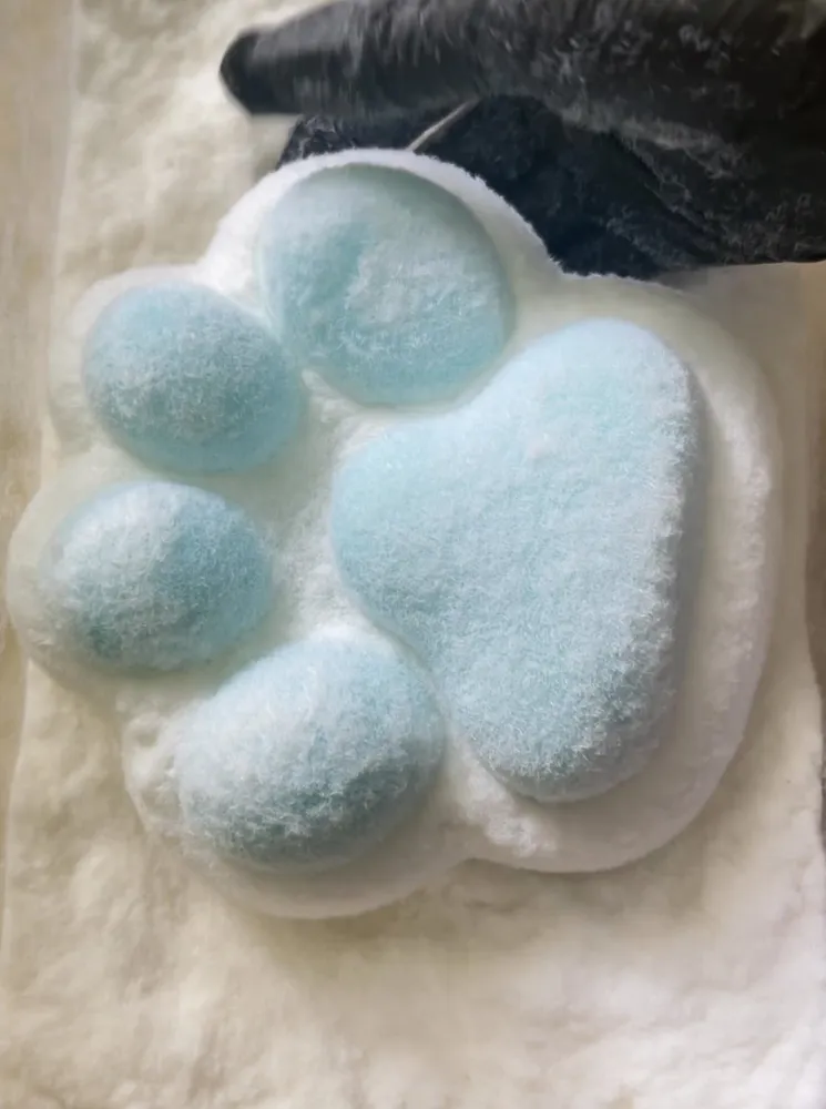 GIANT Squishy Paw Stress Relief Decompression Toy w/ Flocking — photo 2