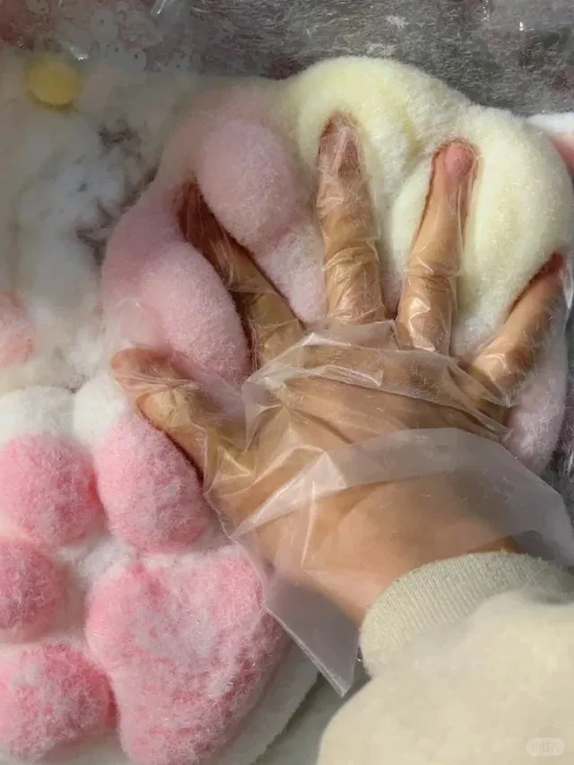 GIANT Squishy Paw Stress Relief Decompression Toy w/ Flocking — photo 3
