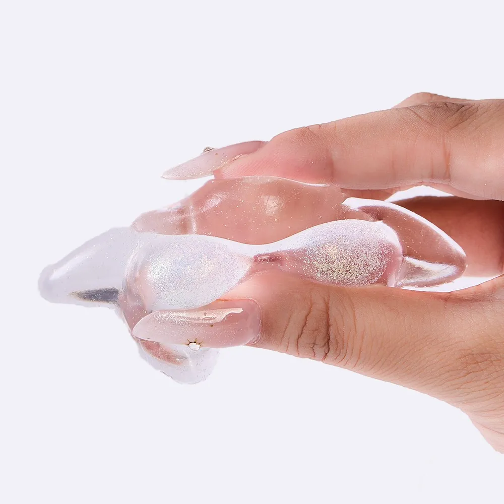 Glitter Clear-blue Starfish Taba Squishy — photo 2