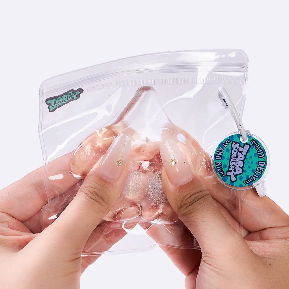 Glitter Clear-blue Starfish Taba Squishy — photo 4