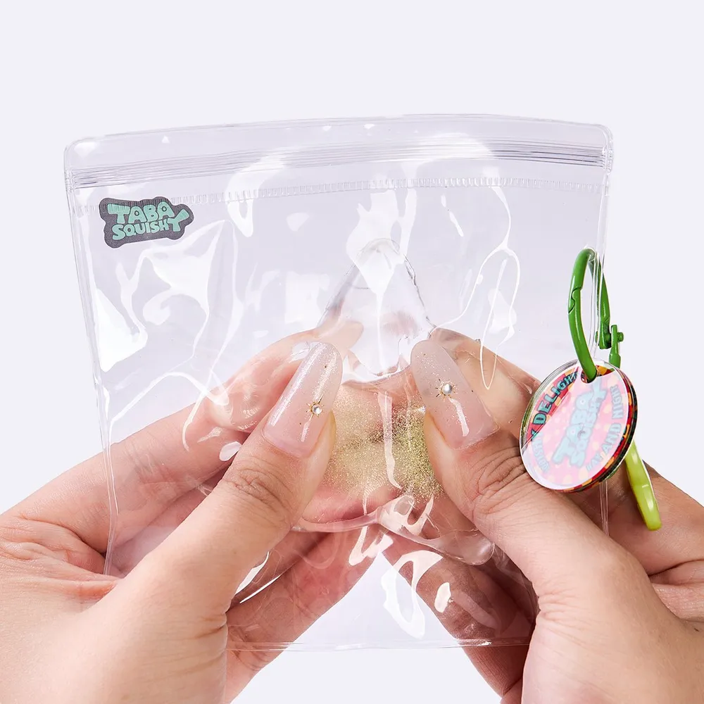 Glitter Clear-green Starfish Taba Squishy — photo 4