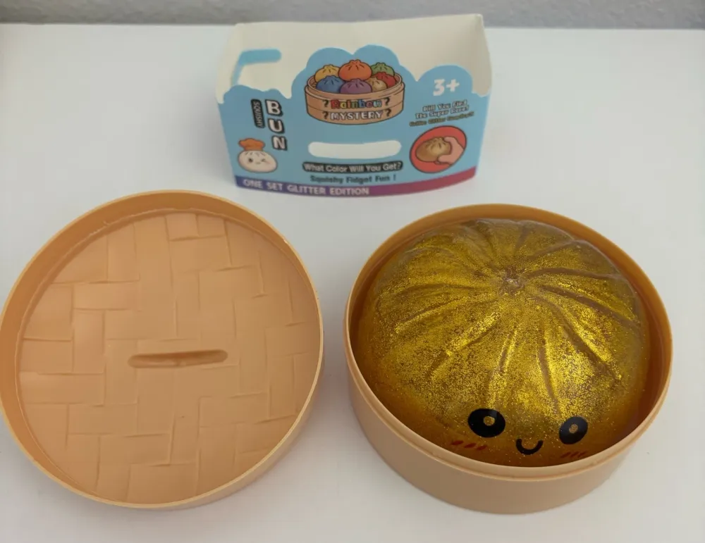 Rare Glitter Dumpling Squishy Mystery Blind Box — photo 3