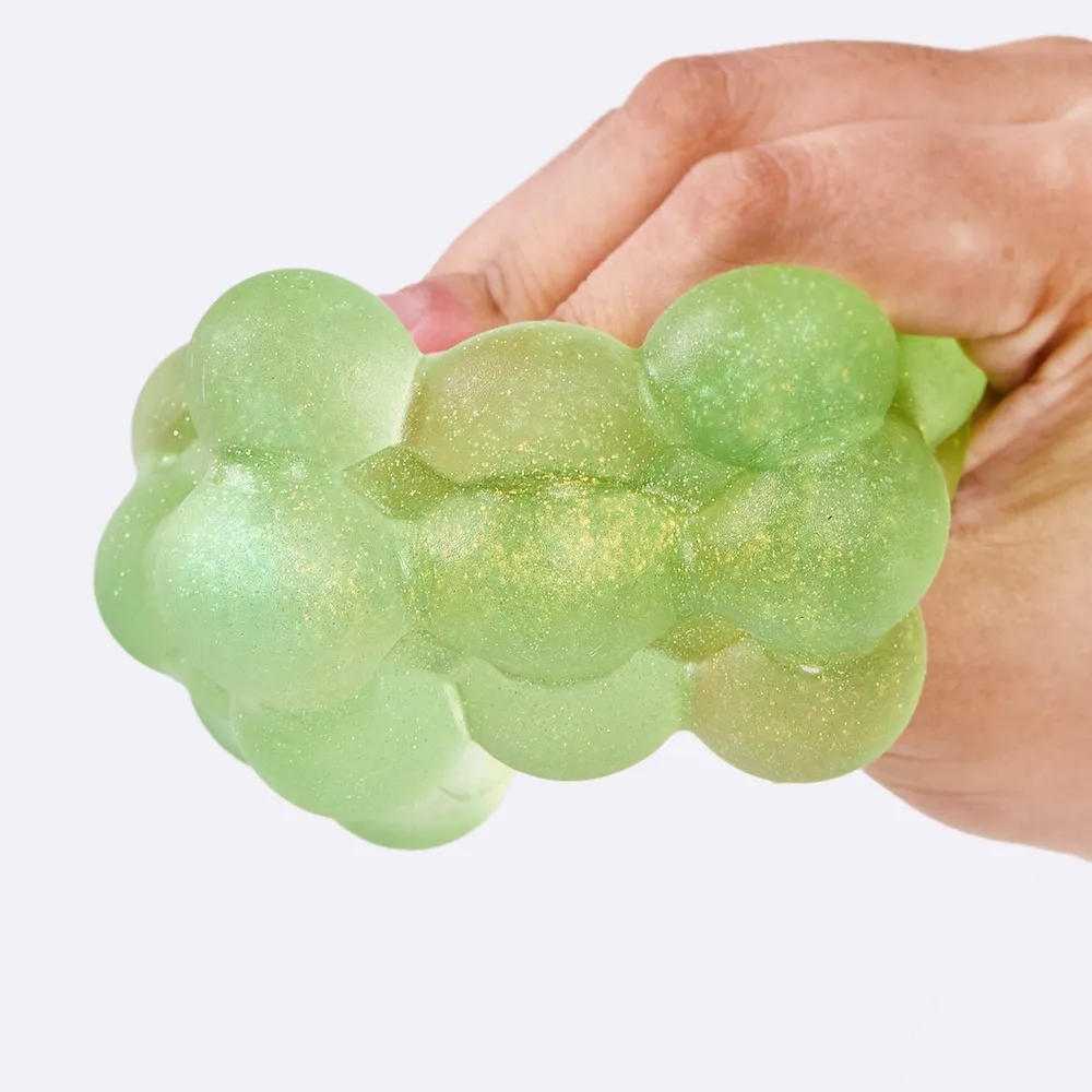 Glitter Green Ice Cube Taba Squishy — photo 2