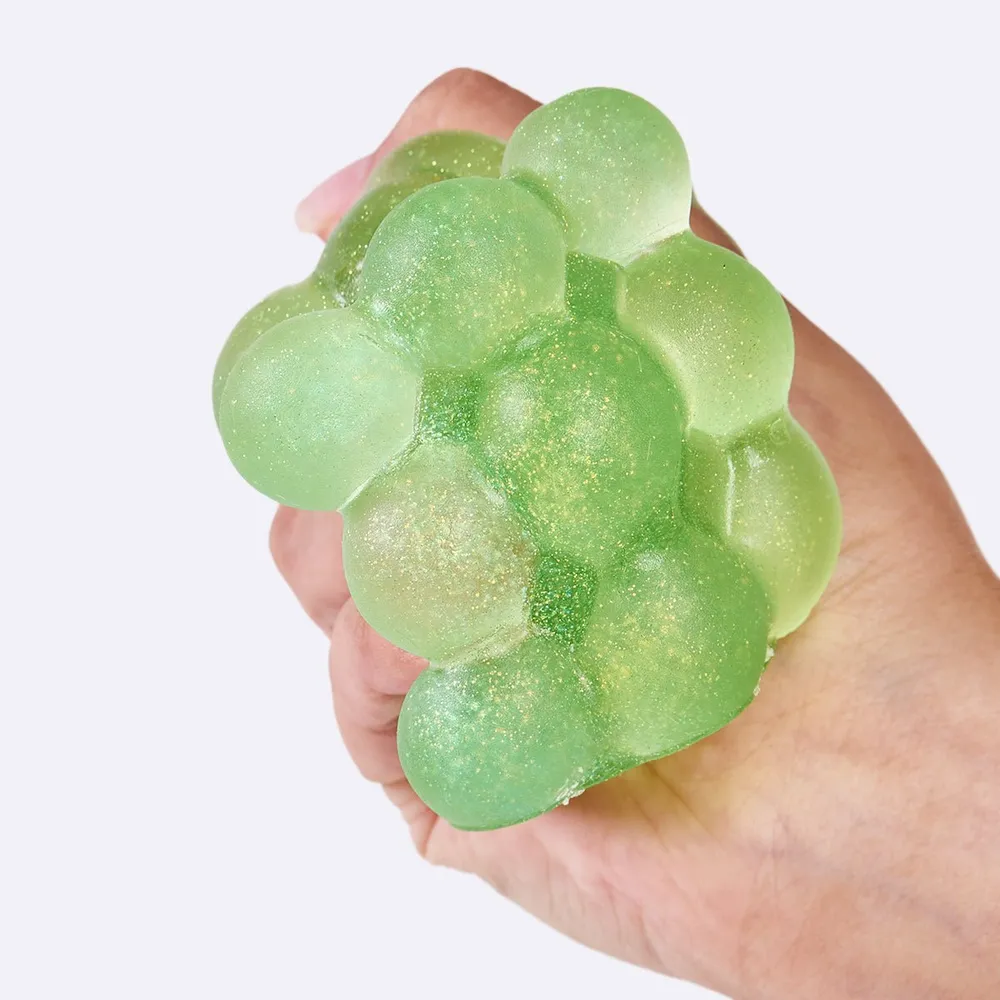 Glitter Green Ice Cube Taba Squishy — photo 3