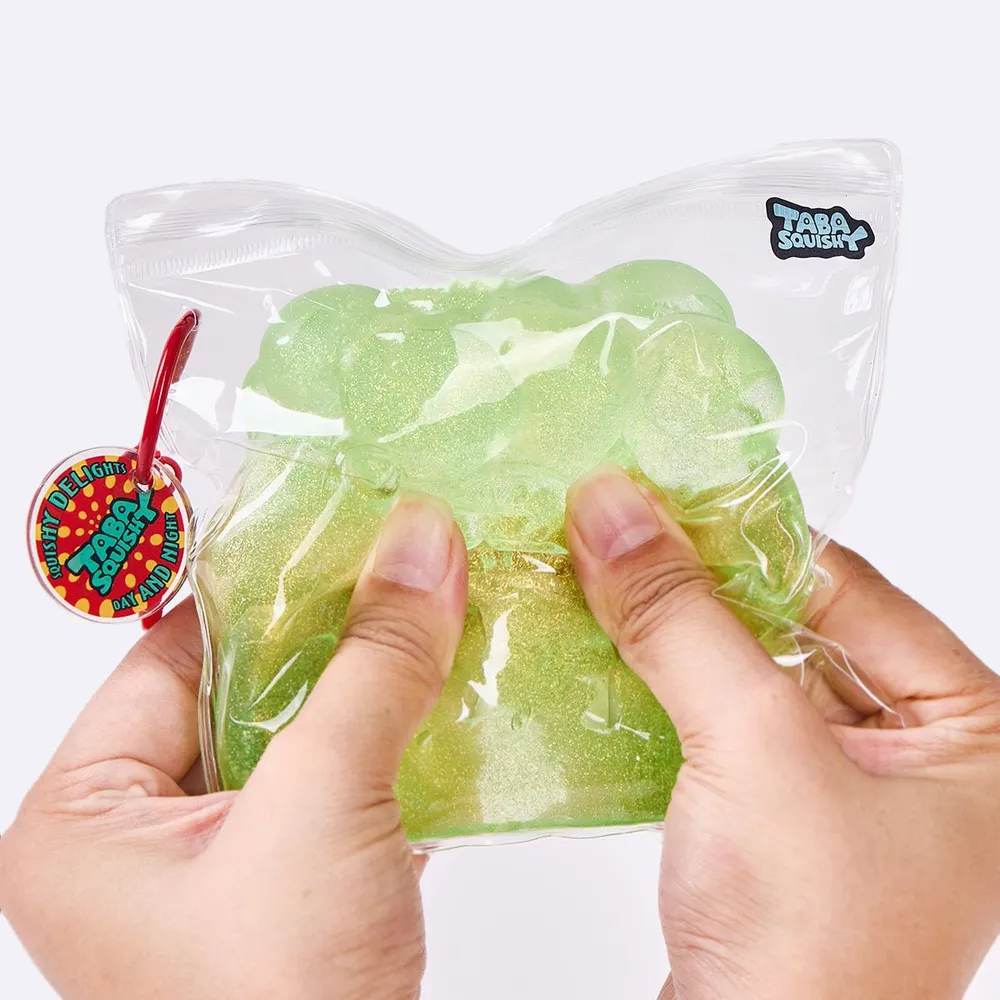 Glitter Green Ice Cube Taba Squishy — photo 5