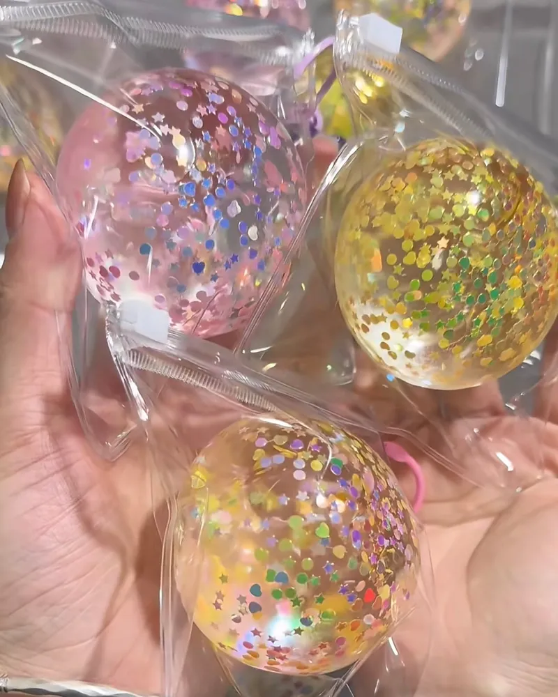 Glitter Maltose Stress Ball Squishy Stress Relief Decompression Toy — photo 2