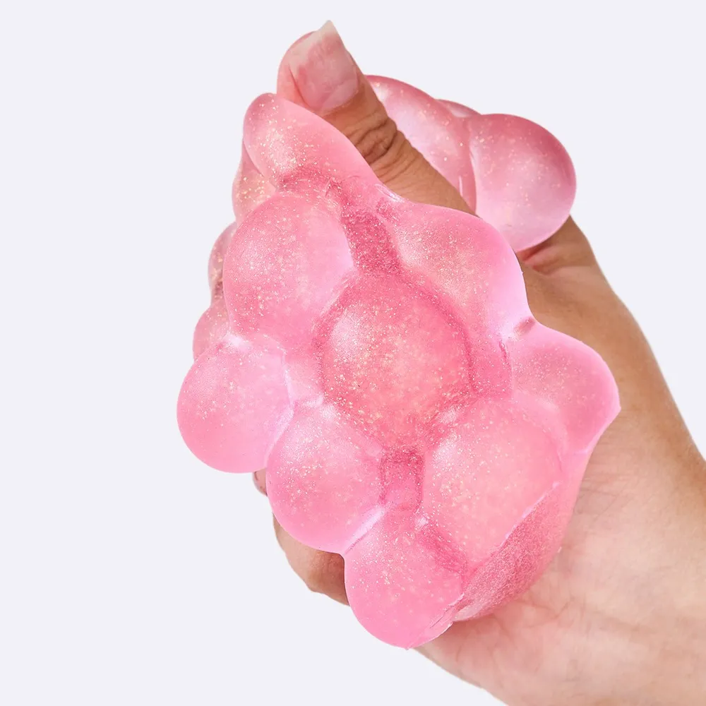 Glitter Pink Ice Cube Taba Squishy — photo 3