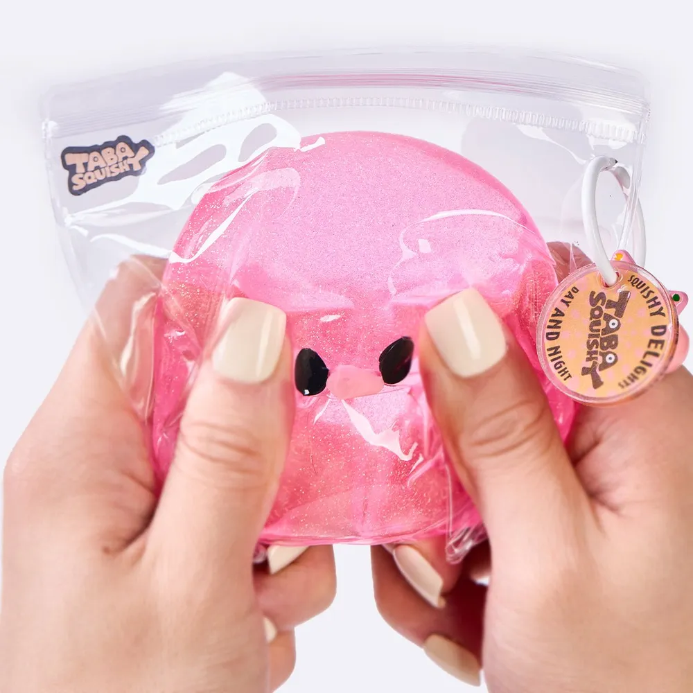 Glitter Pink Octopus Taba Squishy — photo 5