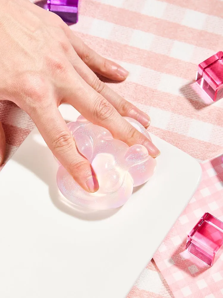 Glitter Pink Paw Taba Squishy — photo 6