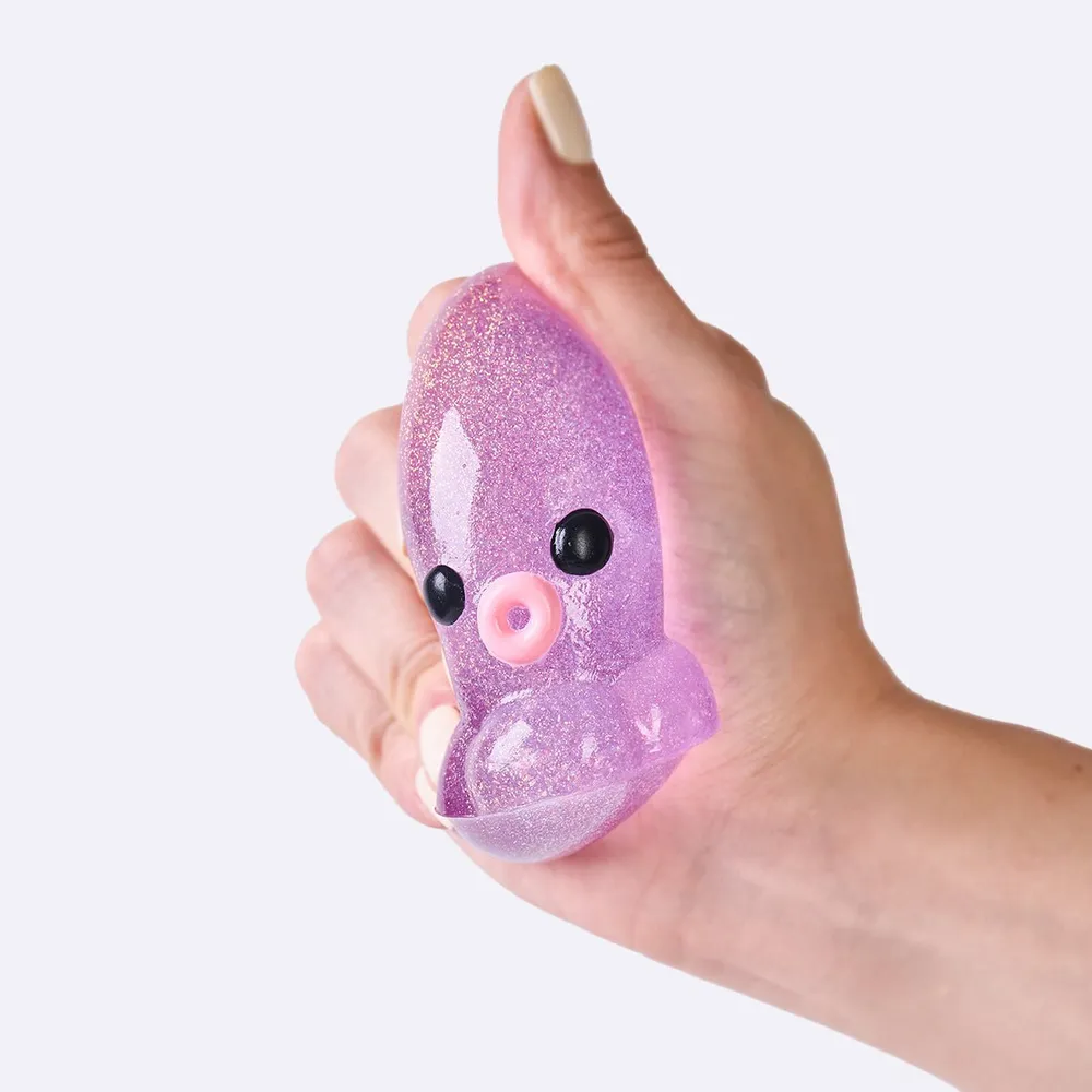 Glitter Purple Octopus Taba Squishy — photo 2