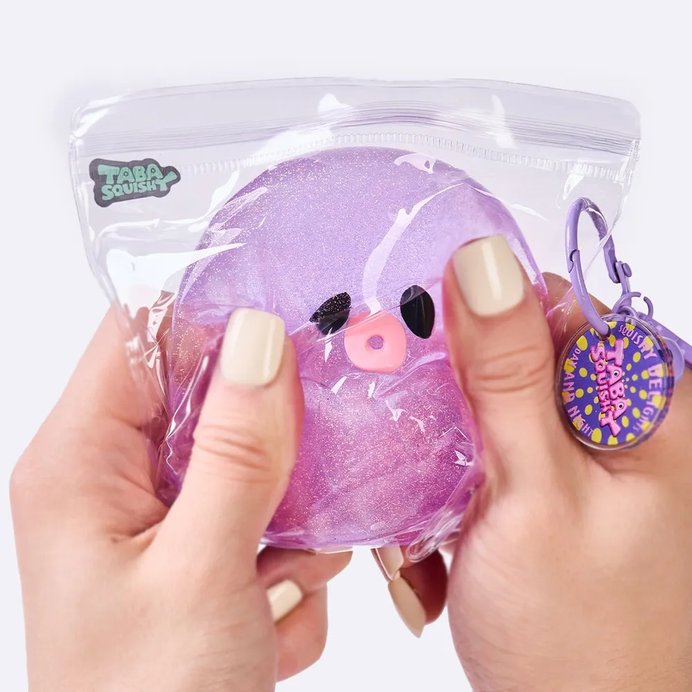Glitter Purple Octopus Taba Squishy — photo 5