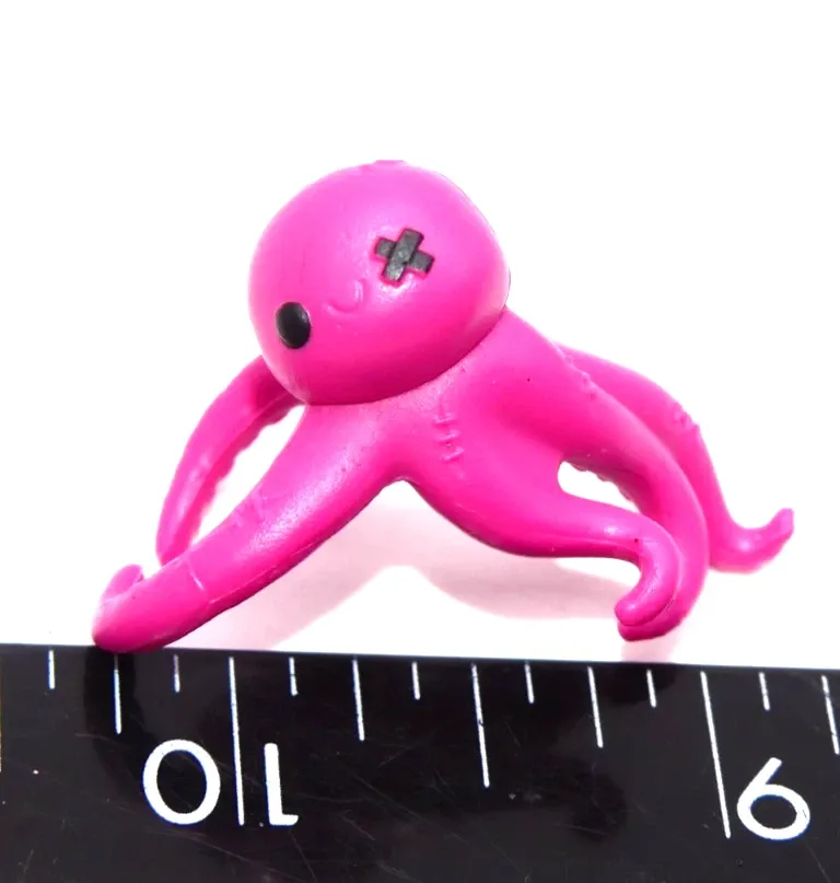 Glitter Transparent-pink Octopus Taba Squishy — photo 4