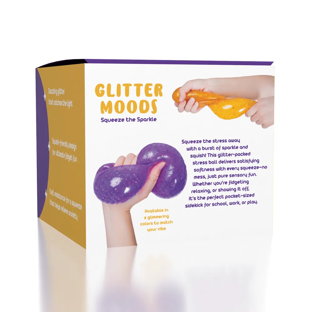 GlitterMoods - Metallic Stress Ball Squishies Fidget Toy — photo 3