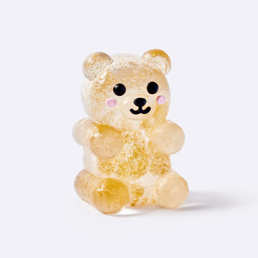 Gold Glitter Gummy Bear