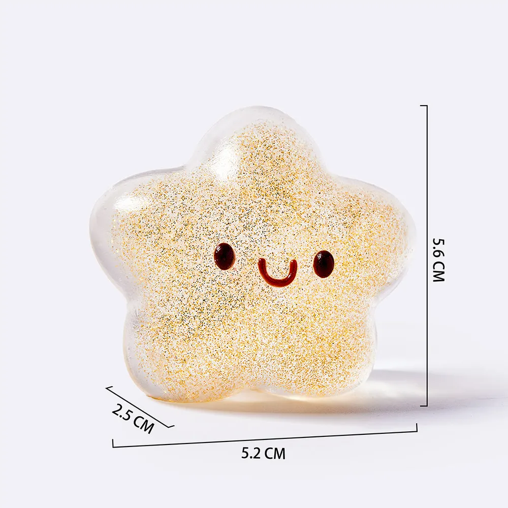 Gold Glitter Star — photo 2
