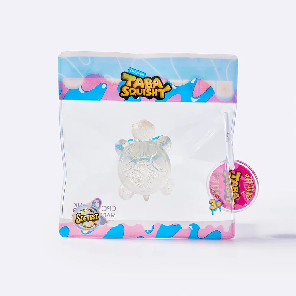 Golden Sparkle Mini Turtle Taba Squishy — photo 3