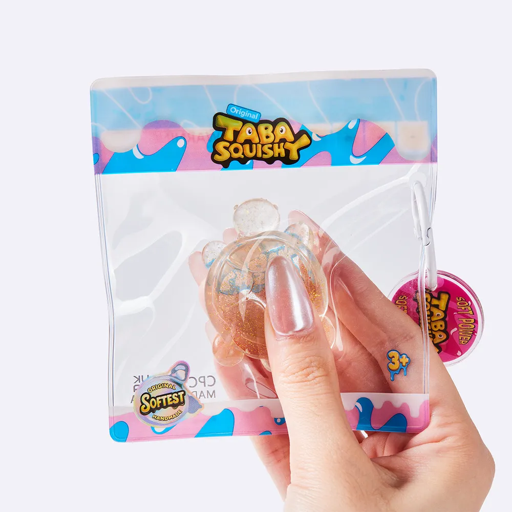 Golden Sparkle Mini Turtle Taba Squishy — photo 4