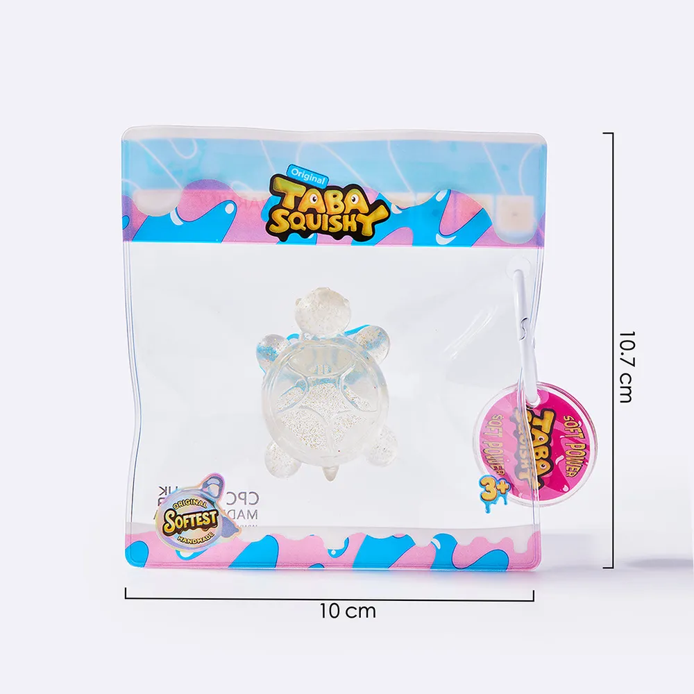 Golden Sparkle Mini Turtle Taba Squishy — photo 6
