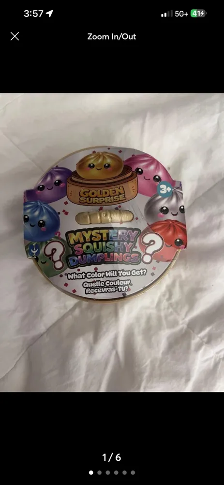 Golden Surprise Metallic Mystery Squishy Dumpling