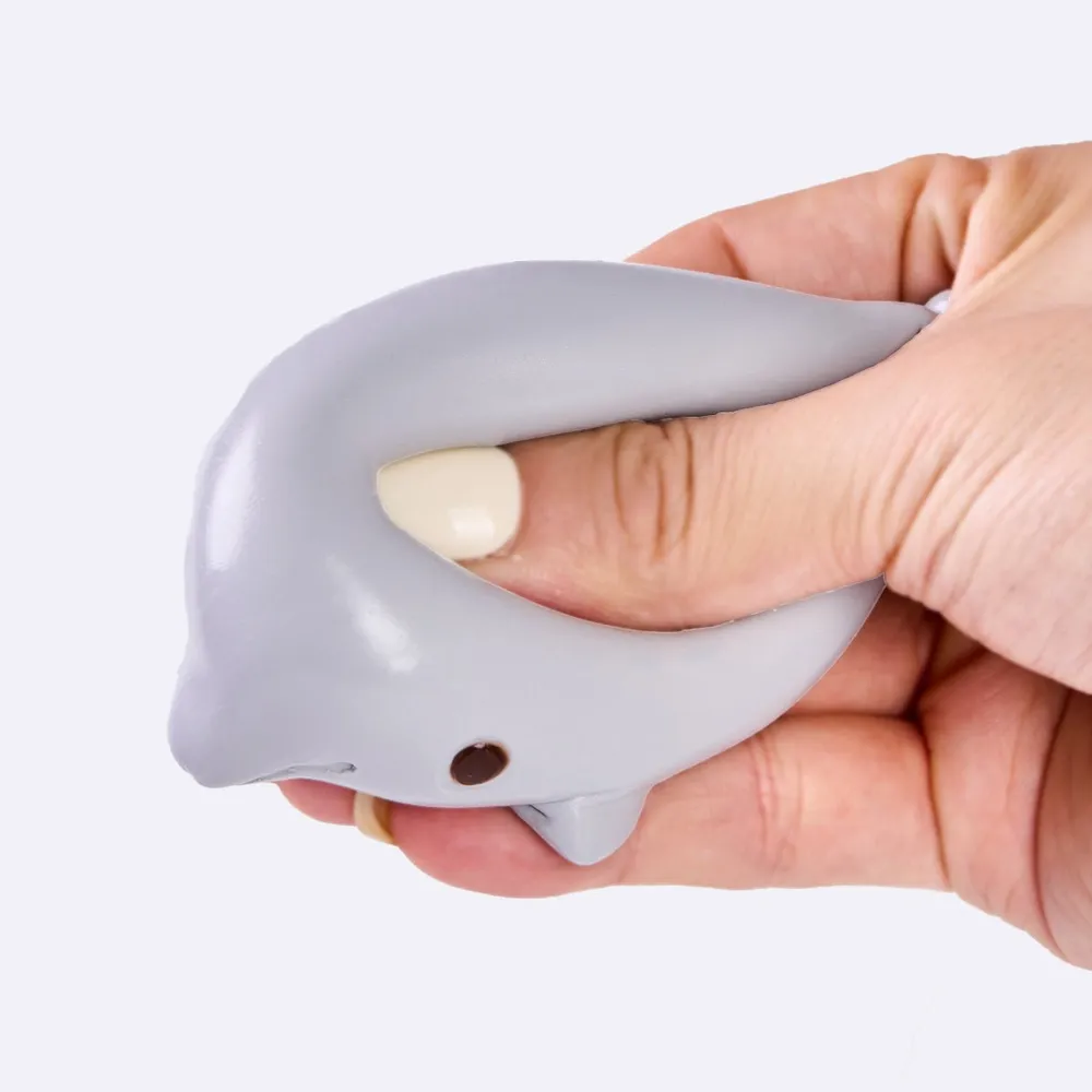 Gray Dolphin Taba Squishy — photo 3