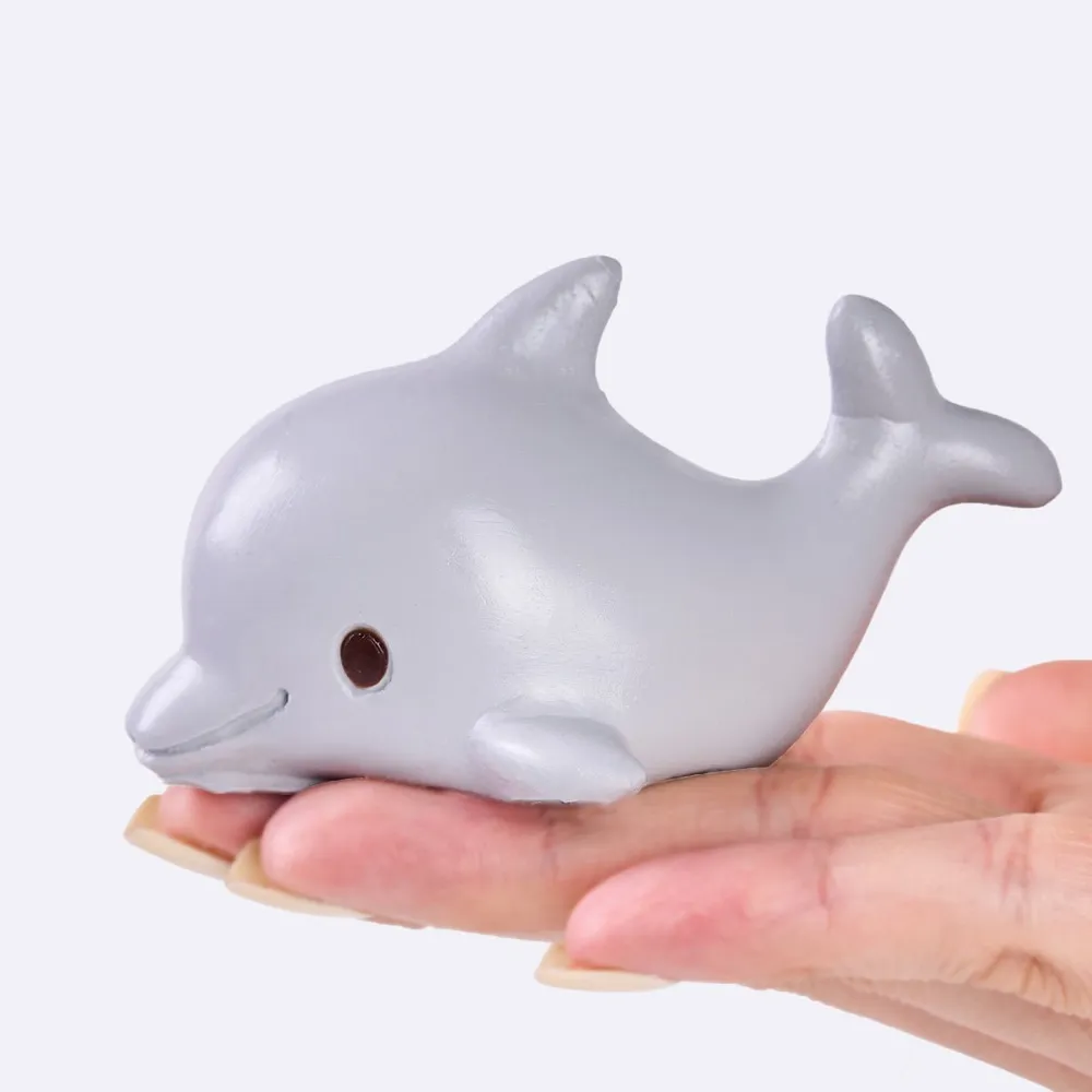 Gray Dolphin Taba Squishy — photo 4