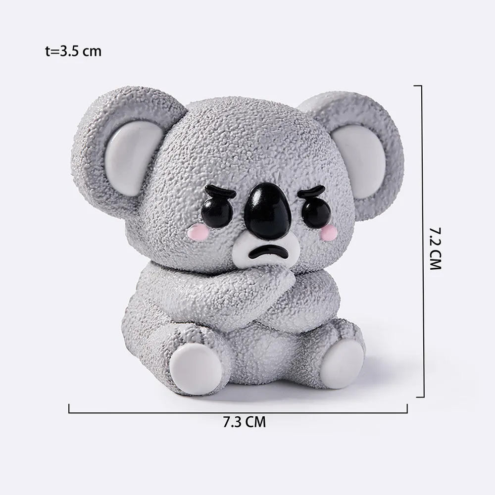 Gray Grumpy Koala Squishy — photo 2