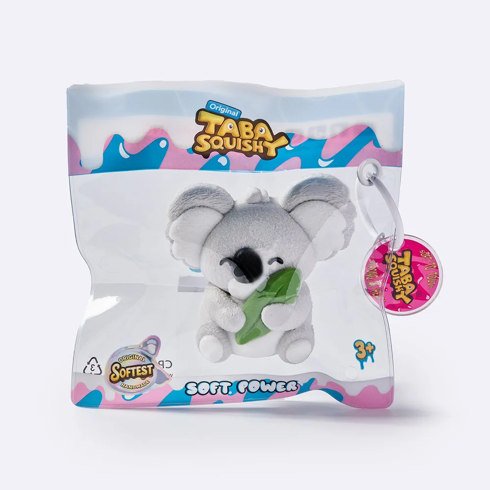 Gray Leaf Hug Koala Squishy — photo 3
