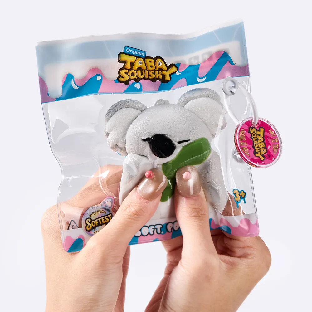 Gray Leaf Hug Koala Squishy — photo 4