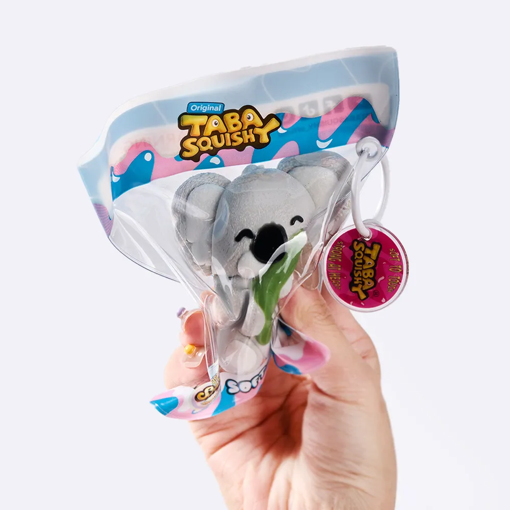 Gray Leaf Hug Koala Squishy — photo 5