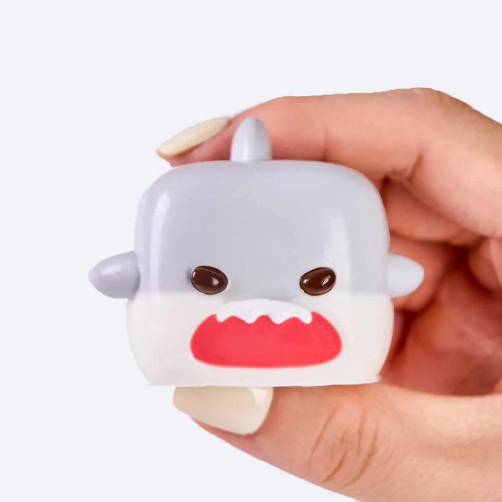 Gray Shark Cube Taba Squishy — photo 5