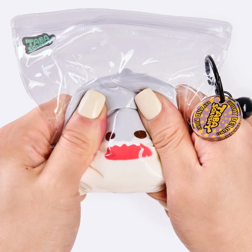 Gray Shark Cube Taba Squishy — photo 6