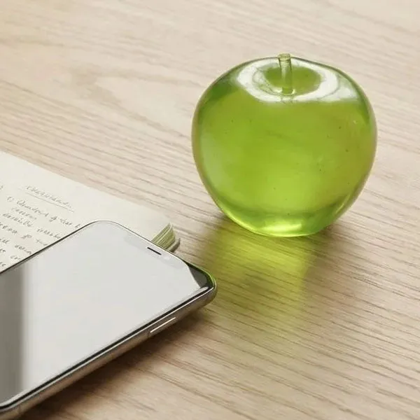 Green Apple Sparkly Maltose Stress Ball Squishies Fidget Toy — photo 4