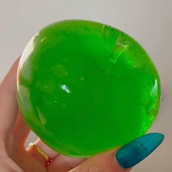 Green Apple Sparkly Maltose Stress Ball Squishies Fidget Toy — photo 5