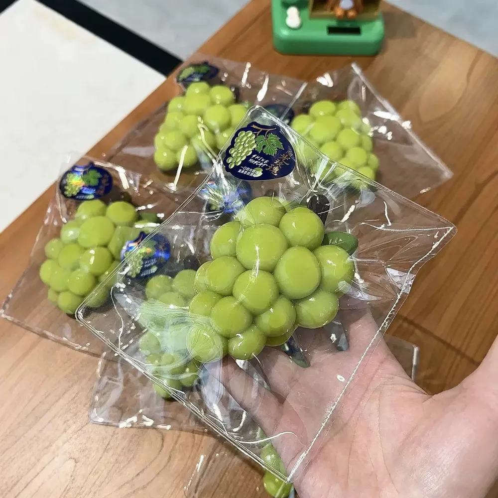 Green Grape Taba Squishy Stress Relief Fidget Toy — photo 3