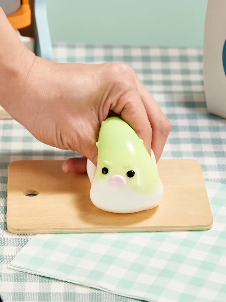 Green Pufferfish Taba Squishy — photo 5