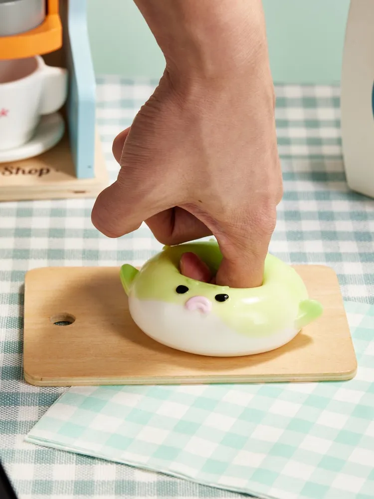 Green Pufferfish Taba Squishy — photo 6