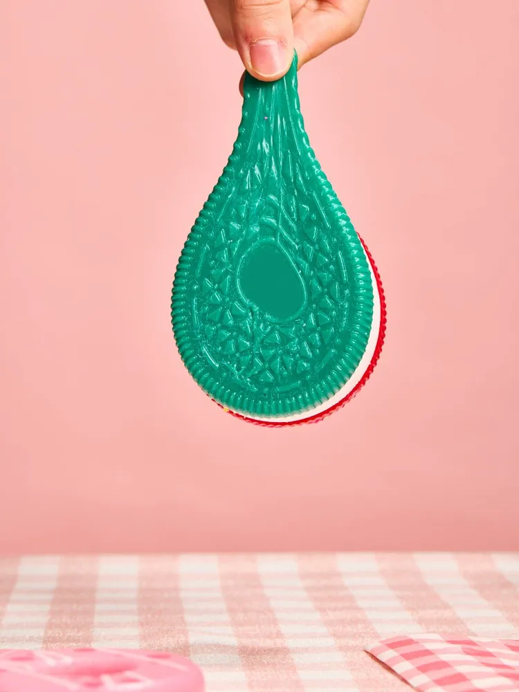 Green Xmas Cookie Sandwich Taba Squishy — photo 4
