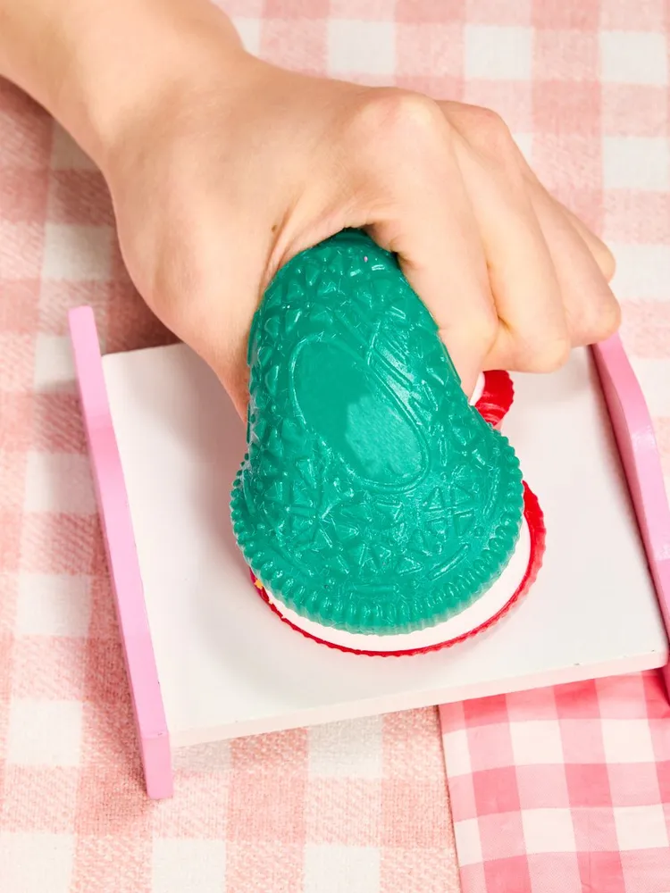 Green Xmas Cookie Sandwich Taba Squishy — photo 6