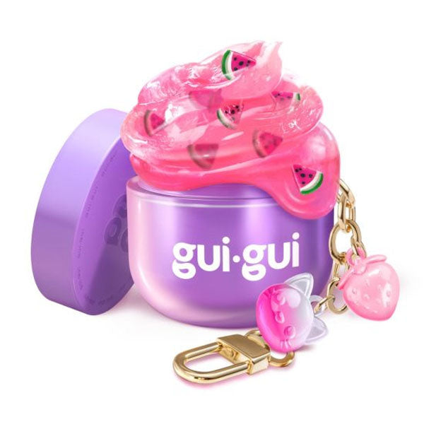Gui Gui DIY Mini Beautified Slime Kit Keychain (1 Jar) Style